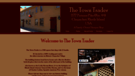 What Thetowntrader.com website looked like in 2021 (3 years ago)