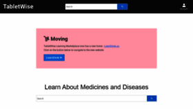 What Tabletwise.net website looked like in 2021 (5 years ago)