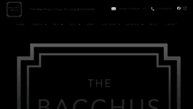 What Thebacchusgroup.net website looked like in 2021 (5 years ago)