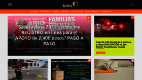 What Terra.com.mx website looked like in 2021 (3 years ago)