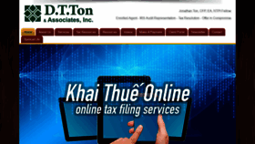 What Ton-associates.com website looked like in 2021 (3 years ago)