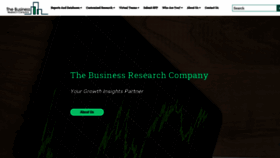 What Thebusinessresearchcompany.com website looked like in 2021 (3 years ago)
