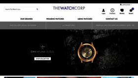 What Thewatchcorp.com website looked like in 2021 (3 years ago)