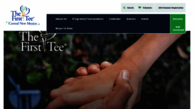 What Thefirstteecentralnewmexico.org website looked like in 2021 (4 years ago)