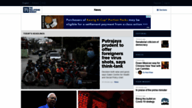 What Themalaysianinsight.com website looked like in 2021 (3 years ago)