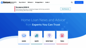 What Themortgagereports.com website looked like in 2021 (4 years ago)