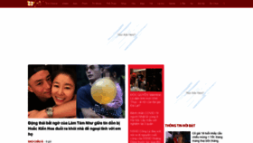 What Tin247.vn website looked like in 2021 (3 years ago)