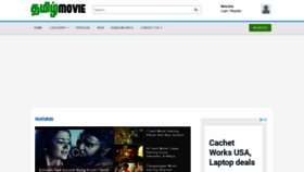 What Tamilmovie.net website looked like in 2021 (3 years ago)