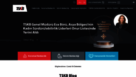 What Tskb.com.tr website looked like in 2021 (3 years ago)