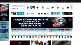 What Trtspor.com.tr website looked like in 2021 (4 years ago)