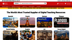 What Teachersdiscovery.com website looked like in 2021 (3 years ago)