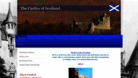 What Thecastlesofscotland.co.uk website looked like in 2021 (3 years ago)