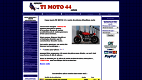 What Timoto44.com website looked like in 2021 (3 years ago)