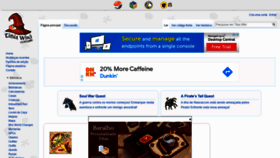 What Tibiawiki.com.br website looked like in 2021 (3 years ago)