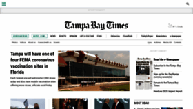 What Tampabay.com website looked like in 2021 (3 years ago)