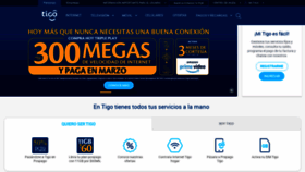 What Tigo.com.co website looked like in 2021 (3 years ago)