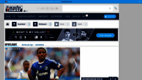 What Transfermarkt.de website looked like in 2021 (4 years ago)