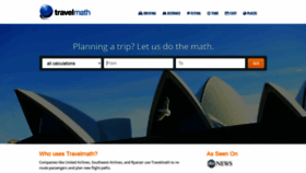 What Travelmath.com website looked like in 2021 (3 years ago)
