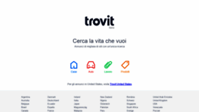 What Trovit.it website looked like in 2021 (3 years ago)