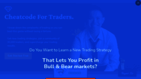 What Tradingwithrayner.com website looked like in 2021 (3 years ago)