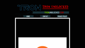 What Tronunblocked.com website looked like in 2021 (3 years ago)