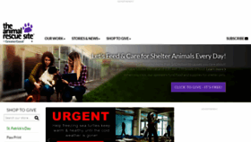 What Theanimalrescuesite.com website looked like in 2021 (3 years ago)
