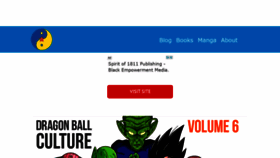 What Thedaoofdragonball.com website looked like in 2021 (3 years ago)