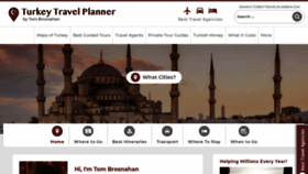 What Turkeytravelplanner.com website looked like in 2021 (3 years ago)