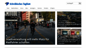 What Tagblatt.de website looked like in 2021 (3 years ago)
