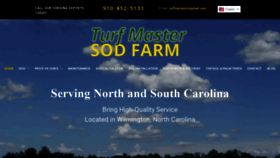 What Turfmastersodfarm.com website looked like in 2021 (3 years ago)