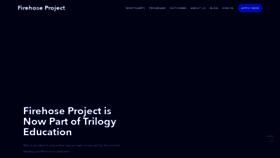 What Thefirehoseproject.com website looked like in 2021 (3 years ago)