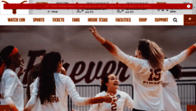 What Texassports.com website looked like in 2021 (3 years ago)