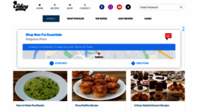 What Thecookingfoodie.com website looked like in 2021 (3 years ago)