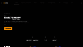 What Thedailyshow.com website looked like in 2021 (3 years ago)