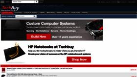 What Techbuy.com.au website looked like in 2021 (3 years ago)