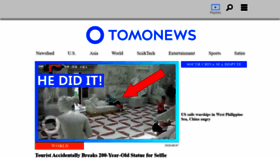 What Tomonews.net website looked like in 2021 (3 years ago)