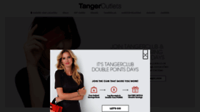 What Tangeroutlet.com website looked like in 2021 (3 years ago)