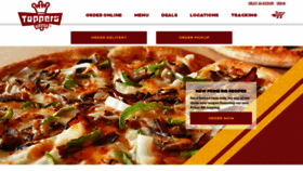 What Toppers.com website looked like in 2021 (3 years ago)