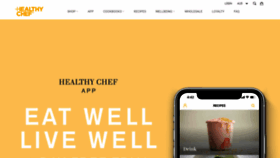 What Thehealthychef.com website looked like in 2021 (3 years ago)