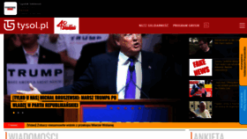 What Tysol.pl website looked like in 2021 (4 years ago)
