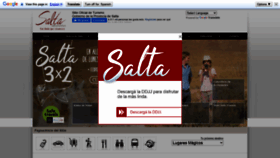 What Turismosalta.gov.ar website looked like in 2021 (4 years ago)