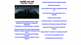 What Tortillaconsal.com website looked like in 2021 (3 years ago)