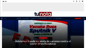 What Tunota.com website looked like in 2021 (3 years ago)