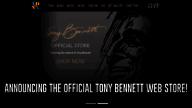 What Tonybennett.com website looked like in 2021 (3 years ago)