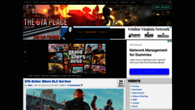 What Thegtaplace.com website looked like in 2021 (3 years ago)