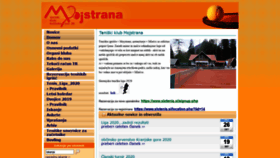 What Tenis-klubmoj.si website looked like in 2021 (3 years ago)
