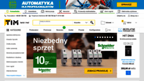 What Tim.pl website looked like in 2021 (3 years ago)