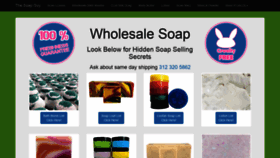 What Thesoapguy.com website looked like in 2021 (3 years ago)