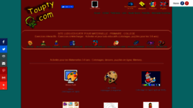 What Toupty.com website looked like in 2021 (3 years ago)
