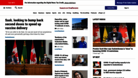 What Thestarphoenix.com website looked like in 2021 (3 years ago)
